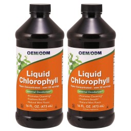 Chlorophyll Drops Factory - OEM Liquid Mint Water Additive