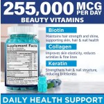 Hair Gummies Supplier - OEM Biotin Vitamin Men Women