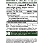 Saw Palmetto Capsules Supplier - OEM Women Hair Growth