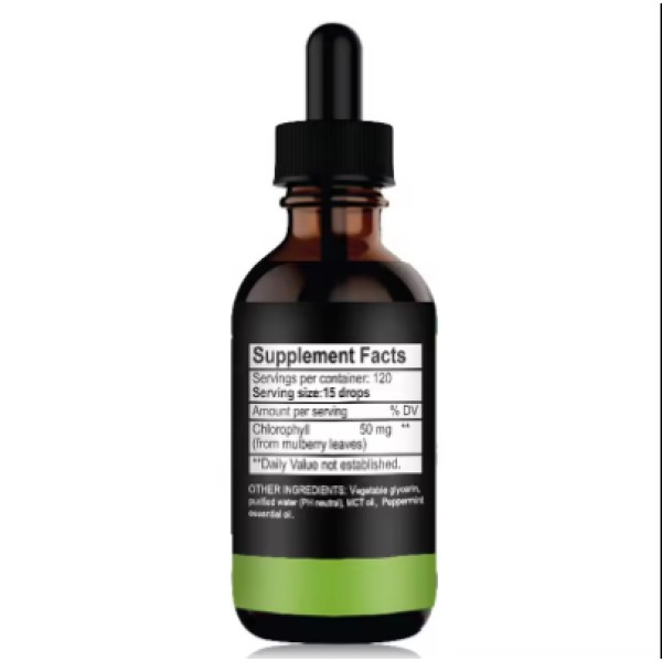 Chlorophyll Drops Manufacturer - Private Label Organic Liquid