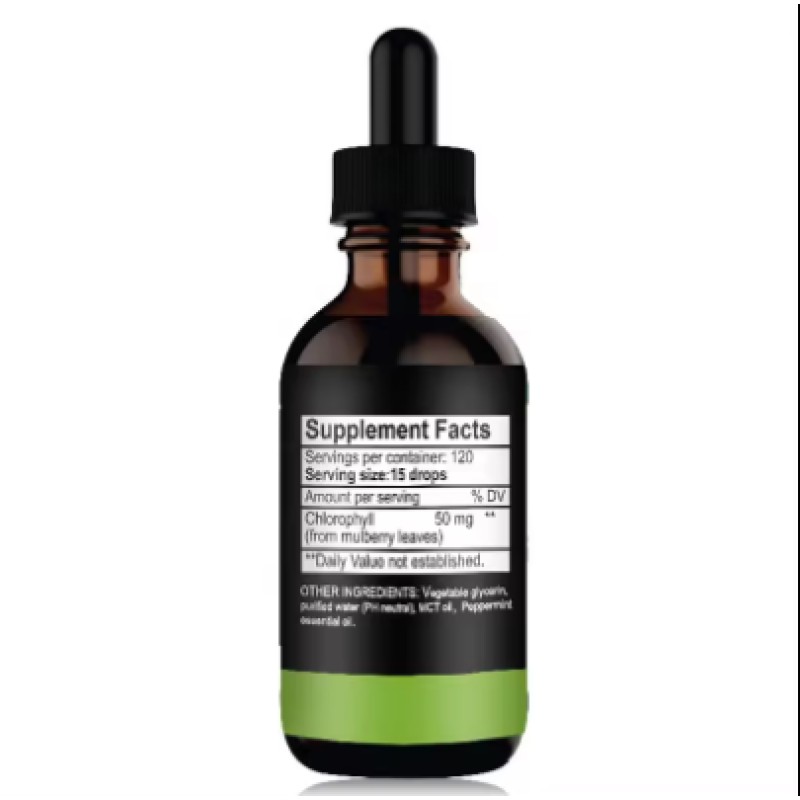 Chlorophyll Drops Manufacturer - Private Label Organic Liquid