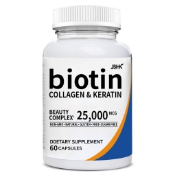 Biotin Capsules Manufacturer - OEM Keratin Collagen Bottle