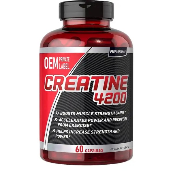 Creatine Capsules Factory - OEM Muscle Growth Protein Support