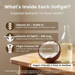 Vitamin D3 K2 Manufacturer - OEM Coconut Oil Bone Immune