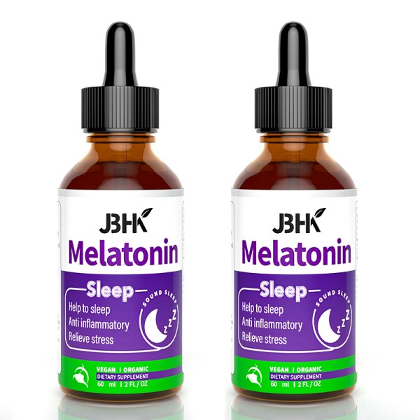 Melatonin Drops Supplier - OEM Natural Raspberry Sleep Aid