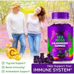 Seamoss Gummies Supplier - OEM Elderberry Vitamin C
