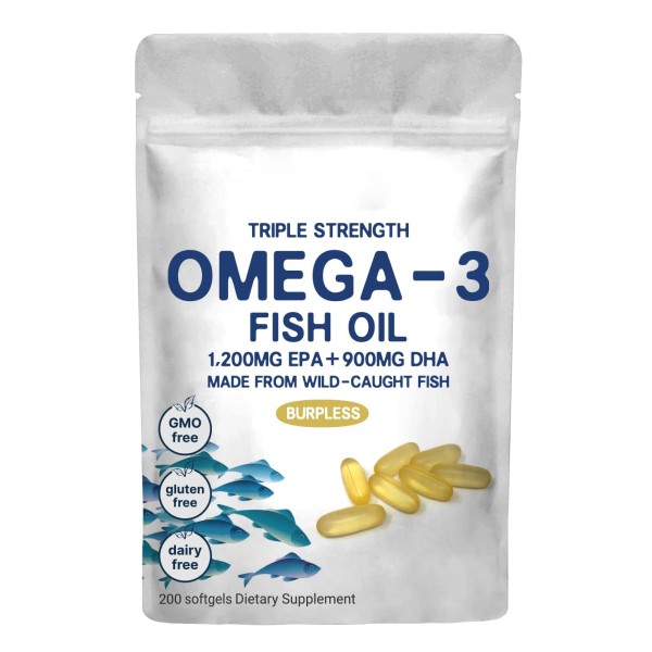 Fish Oil Capsules Supplier - OEM Vegetarian Enteric-Coated