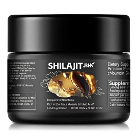 Himalayan Resin Supplier - OEM Pure Shilajit Supplement