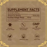 Dietary Supplement Factory - OEM Shilajit Liquid Drops