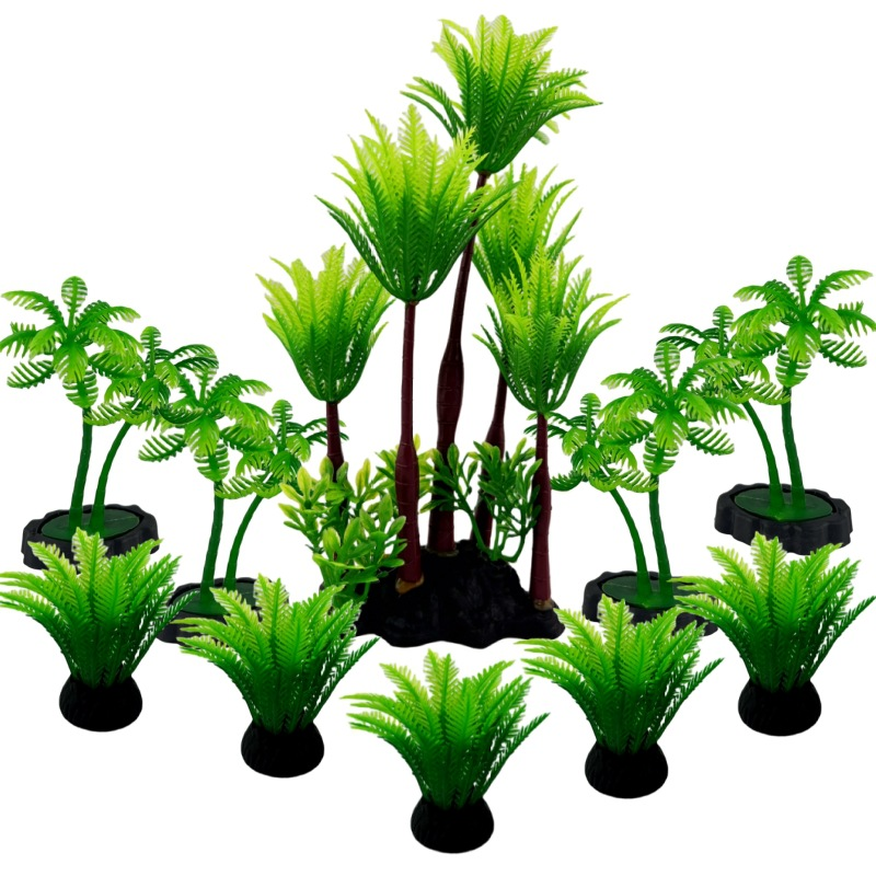 Coconut Tree Ornament Supplier - OEM Plastic Water Plants