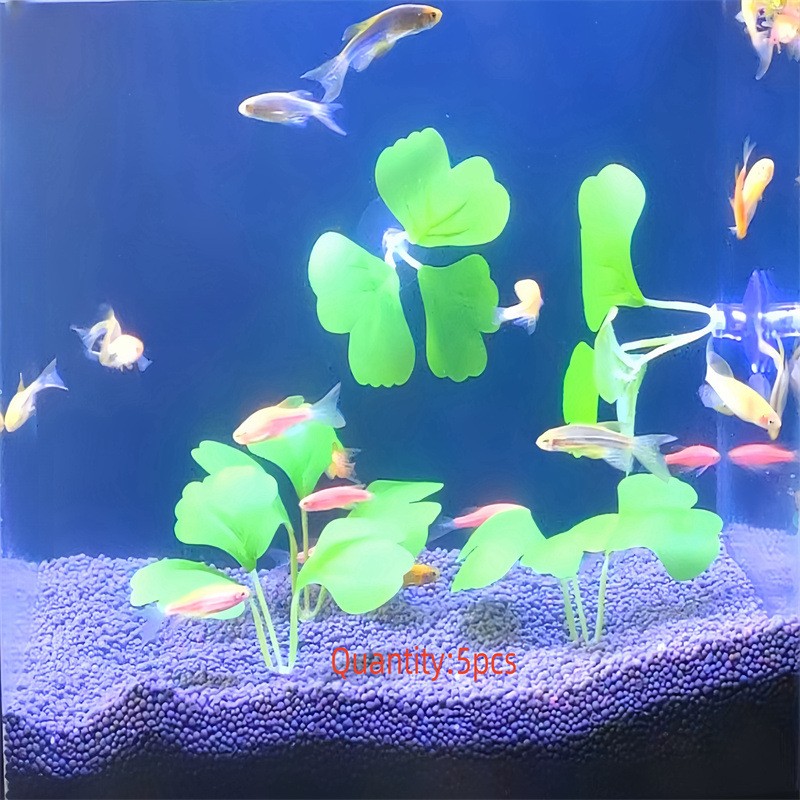 Aquarium Plant Supplier - OEM Suction Cup Eucalyptus Leaves