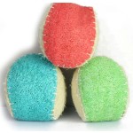 Pet Ball Supplier - 5cm Loofah Ball with Bell Custom