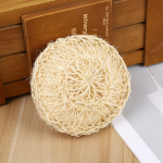 沐浴球厂家-剑麻花形去角质工具可定制