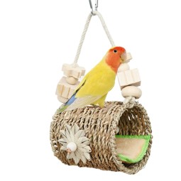 Bird Nest Factory - Wooden Swing Grass Woven Creative Custom OEM