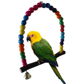 Bird Chew Toys Supplier - Natural Bite Medium Hangable Custom OEM