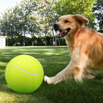 Pet Toy Manufacturer - Inflatable Tennis Ball 24cm Rubber Chew Custom