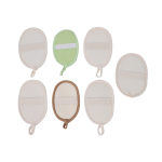 Loofah Slices Factory - Body Wash Scrub Pads Oval Shape Custom