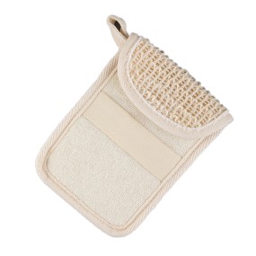 Soap Bag Manufacturer - Sisal Mesh Flip Cover Bath Brush Custom