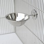 Pet Bowl Manufacturer - Stainless Steel Food Water Cup for Cages Custom Sizes