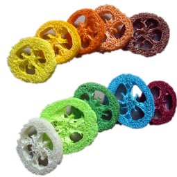 Soap Scrubber Manufacturer - Transparent Multi Type Body Care Custom