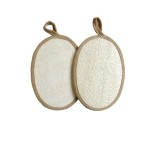 Bath Scrubber Supplier - Egypt Loofah Nylon Body Cleaner Custom