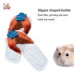 Pet Chew Toy Factory - Natural Loofah Slipper Teeth Cleaning Custom