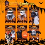 Cat Toy Manufacturer - Halloween Catnip Pumpkin Plush Custom OEM
