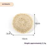 沐浴球厂家-剑麻花形去角质工具可定制