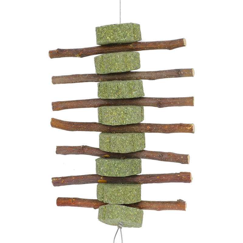 Pet Chew Toys Factory - Apple Wood Bamboo Skewers for Rabbits Custom