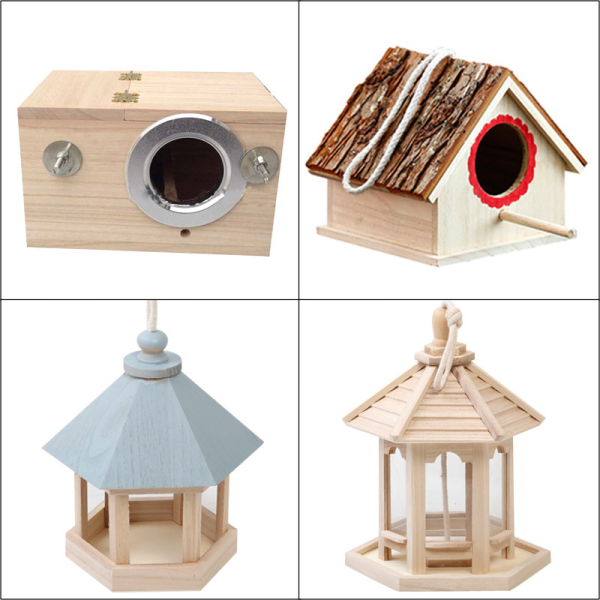 Bird Nest Supplier - Wooden Birdcage Outdoor Breeding Custom OEM