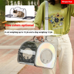 Pet Backpack Supplier - Transparent Foldable Travel Box Custom Sizes