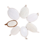 Bath Brush Supplier - Biodegradable Natural Loofah Oval Custom