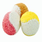 Pet Ball Supplier - 5cm Loofah Ball with Bell Custom