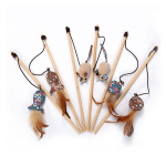 Cat Teaser Supplier - Small Fish Floral Mouse Scent Custom Design