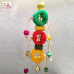 Bird Toy Accessory Manufacturer - Plant Fiber Loofah Cage Toy Custom