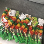 Pet Chew Toy Manufacturer - Colorful Cauliflower Bundle Hanging Ornament