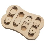 Dog Toy Manufacturer - Wooden Puzzle Feeder 5cm Bone Custom Design