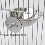 Pet Bowl Manufacturer - Stainless Steel Food Water Cup for Cages Custom Sizes