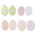 Loofah Slices Factory - Body Wash Scrub Pads Oval Shape Custom