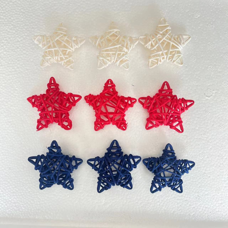 Pet Decorations Supplier - Rattan Star Heart Moon 3 Colors Custom