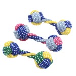 Pet Chew Toys Factory - Cotton Ball Nylon Rope Puppy Teething Custom