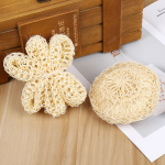 沐浴球厂家-剑麻花形去角质工具可定制