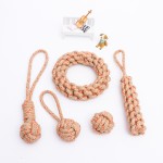 Pet Chew Toys Factory - Cotton Ball Nylon Rope Puppy Teething Custom