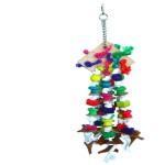Bird Chew Toys Manufacturer - Colorful Wood Swing Beads Custom OEM