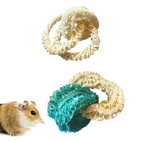 Pet Toy Supplier - Silk Gourd Core Rattan Material Custom