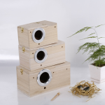 Bird Nest Supplier - Wooden Birdcage Outdoor Breeding Custom OEM