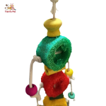 Bird Toy Accessory Manufacturer - Plant Fiber Loofah Cage Toy Custom