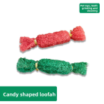 Pet Chew Toy Factory - Natural Loofah Candy Shape Teeth Cleaning Custom