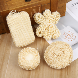 Bath Ball Manufacturer - Sisal Flower Exfoliating Tool Custom