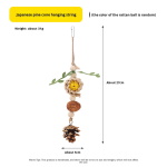 Parrot Toys Factory - Rattan Ball Pinecone Chew Toy Custom Design